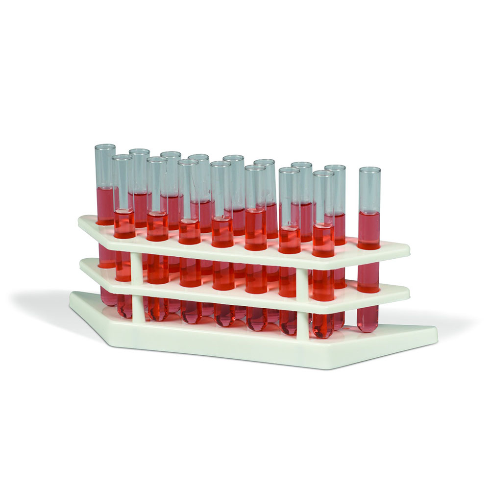 BelArt Tiered Test Tube Rack;For 1014MM Tubes, 16 Places Lab